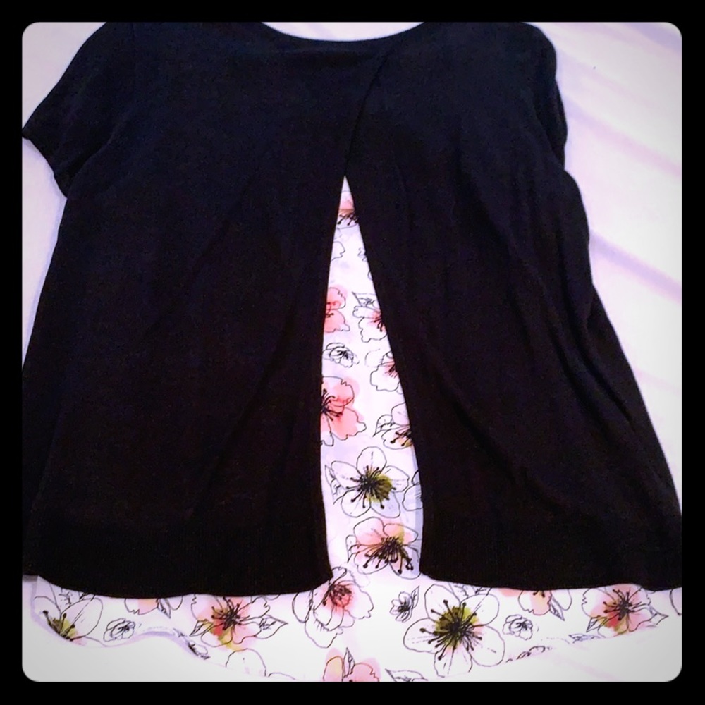 Top with split back